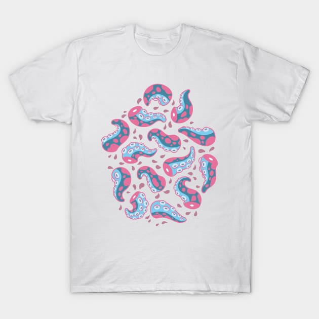 Icky Squid Bits T-Shirt by JenniferSmith